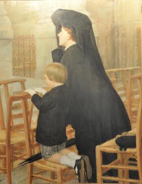 Emile Artus Boeswillwald, La Prière, 1913 