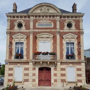 La façade du théâtre de Nogent-sur-Seine